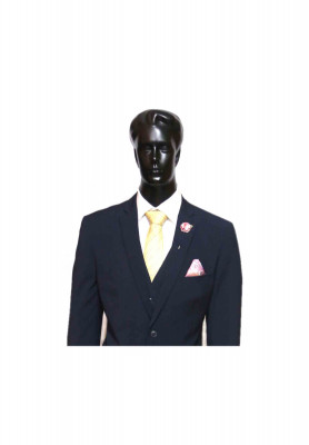 Slim fit plain party suit