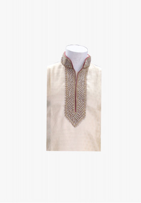 Golden stone karchupi party panjabi