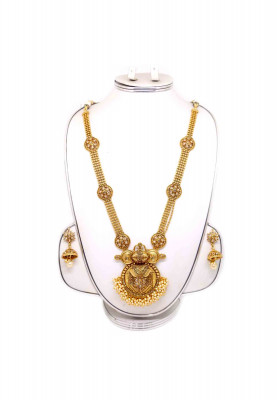Joypuri antic gold plate wedding sita set