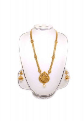 Antic pearl ad stone wedding sita set