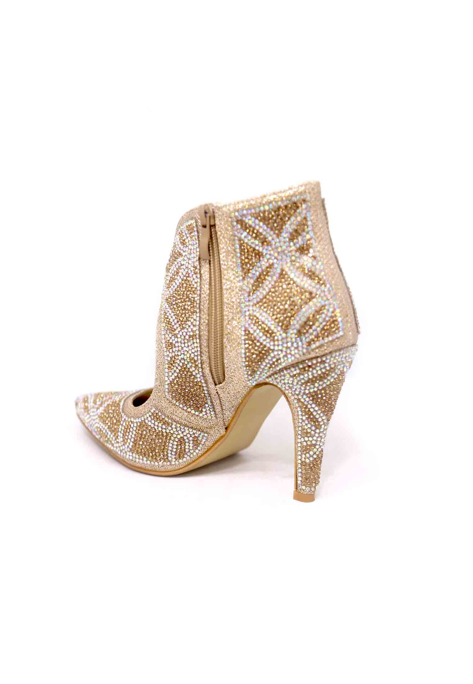 Artificial leather stone karchupi wedding heel