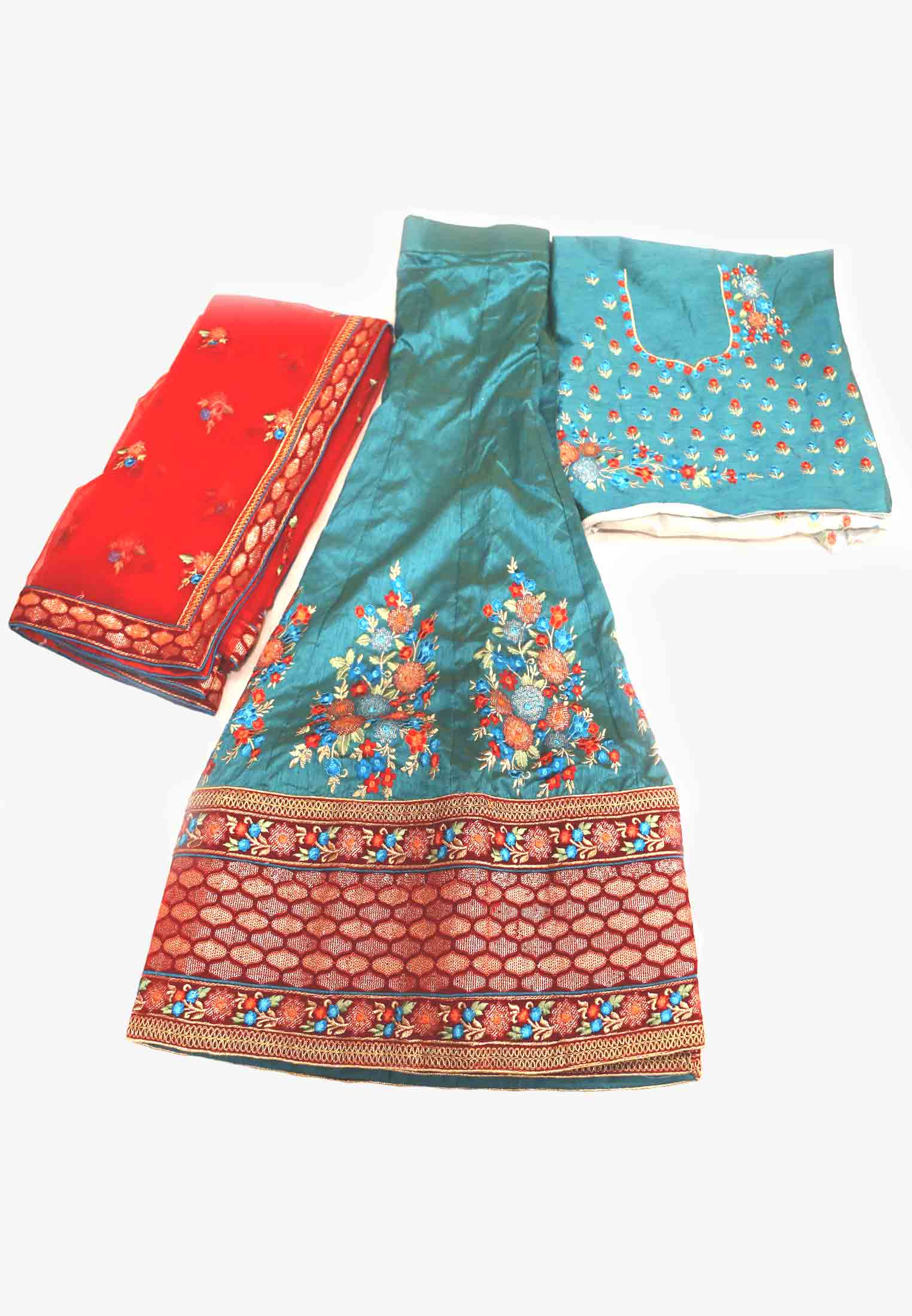 Dhupiyan katan butics party lehenga