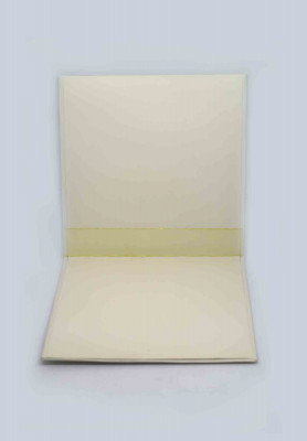 Folding style wedding invitation card