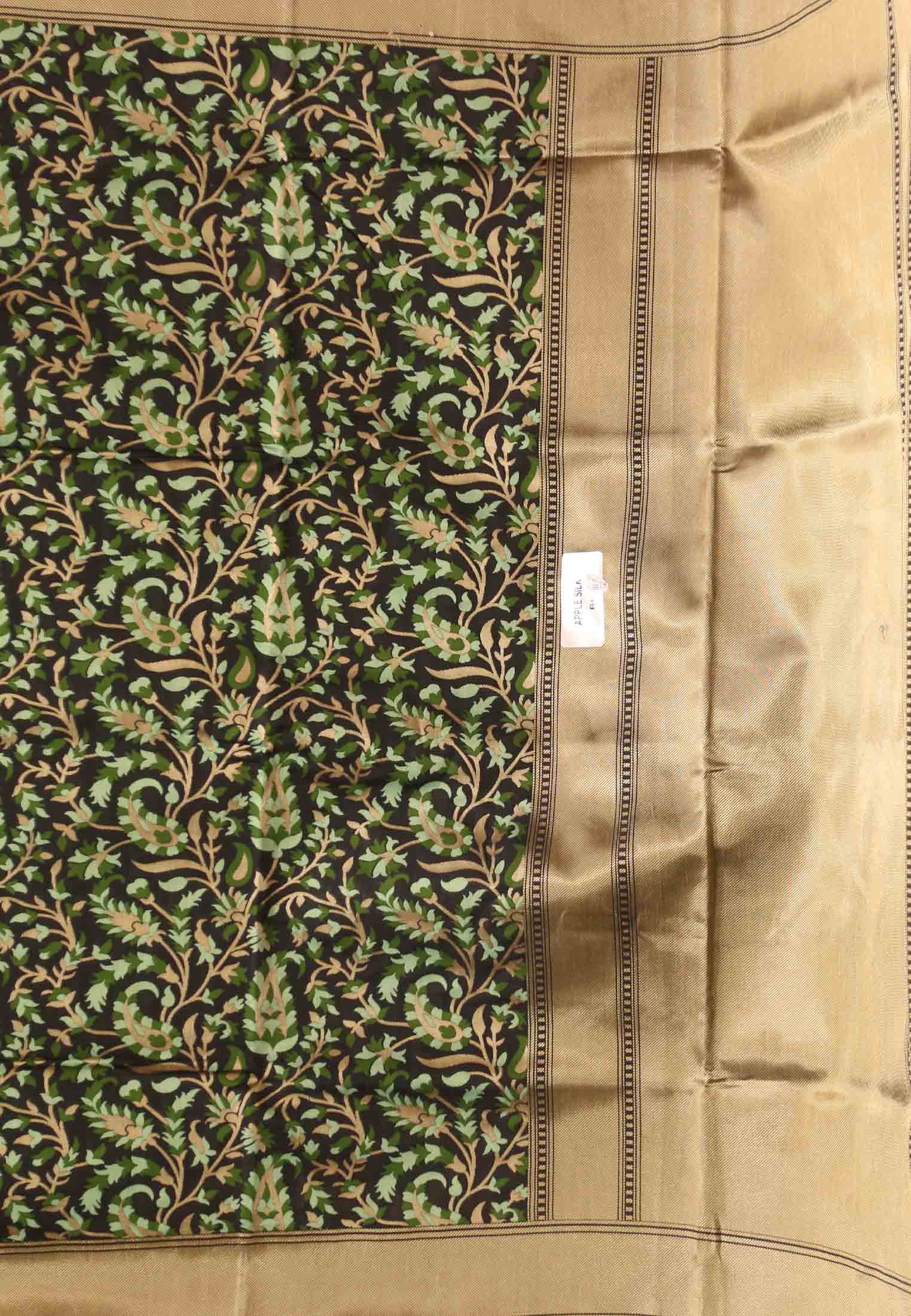 Apple silk handicrafts benarashi saree