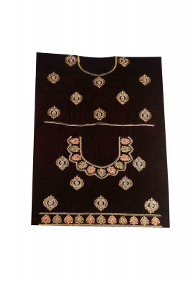 Coffee spring jardoshi wedding lehenga