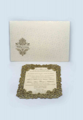 Frame format invitation card