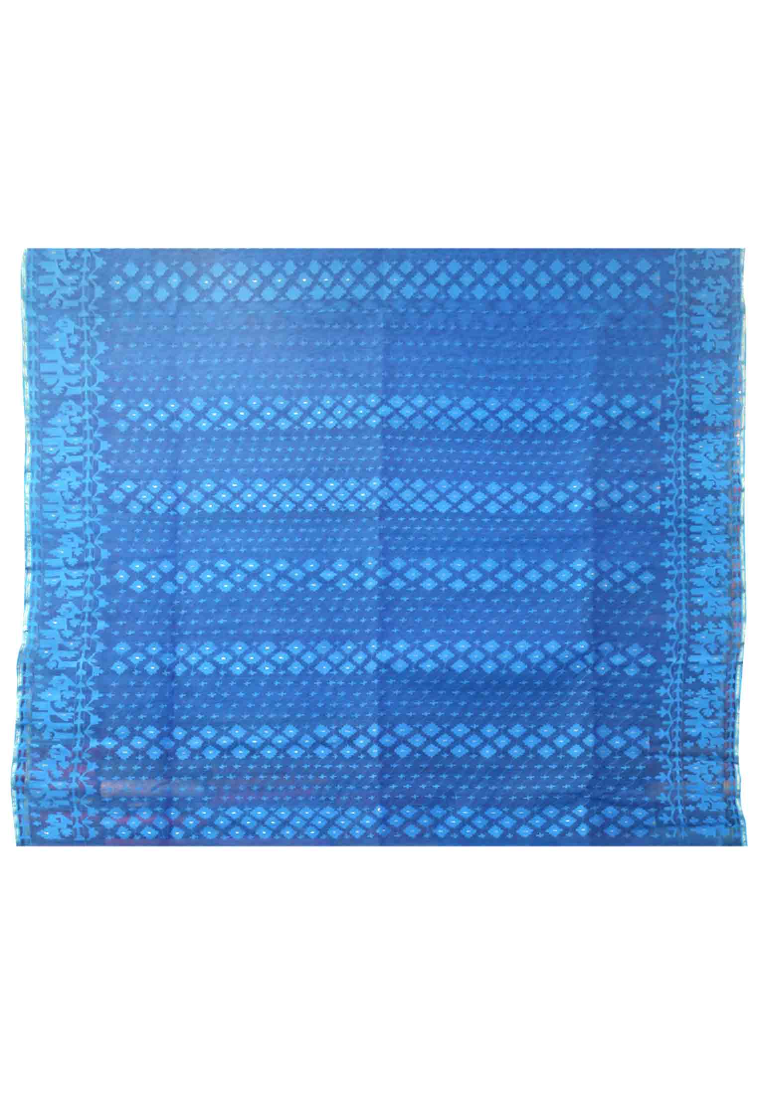 Handmade jamdani party saree