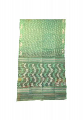 All over thread work jamdani saree
