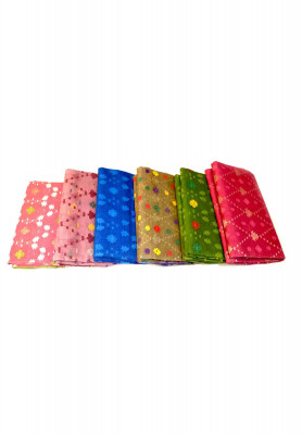 Jori work half silk jamdani saree