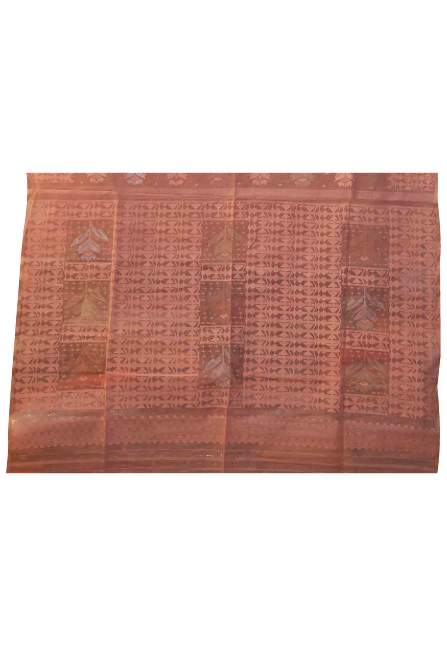 Critical thread work jamdani saree