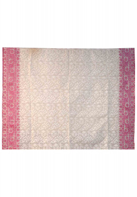Cotton handmade party saree