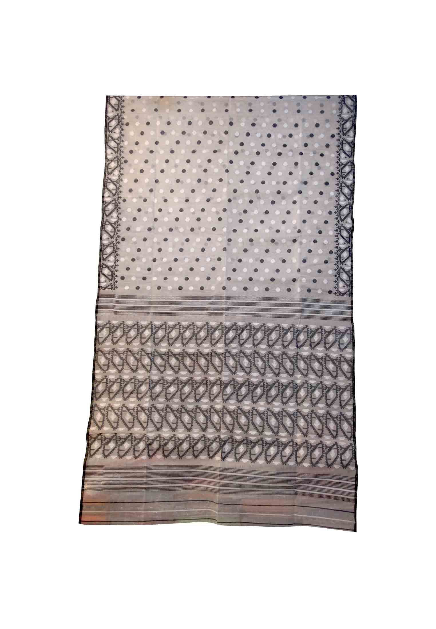 Cotton handmade jori work party saree