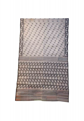 Cotton handmade jori work party saree
