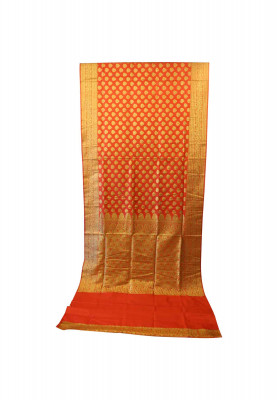 Katan jori work wedding party saree