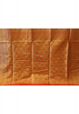 Katan jori work wedding party saree