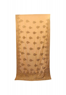 Italian crafts royal stone wedding saree