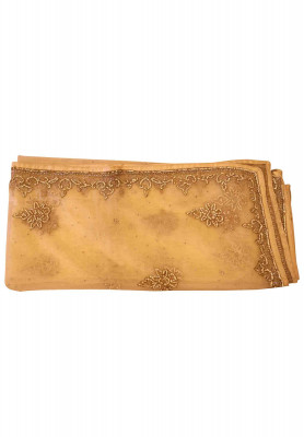 Italian crafts royal stone wedding saree
