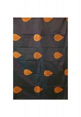 Katan jori work half kanjivaram saree