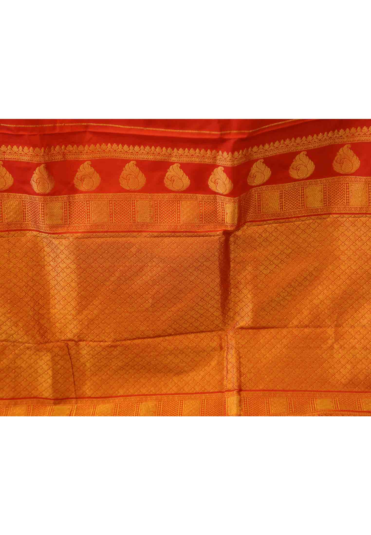 Katan jori jhumka work party saree