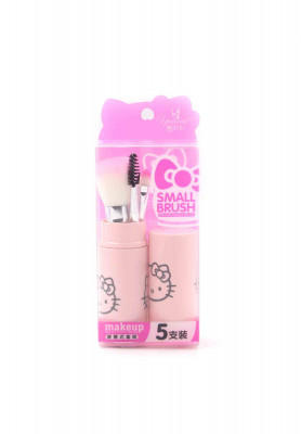 5 Pieces Mini Cute Hello Kitty Pink brushes