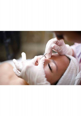 Gorgeous bridal facial
