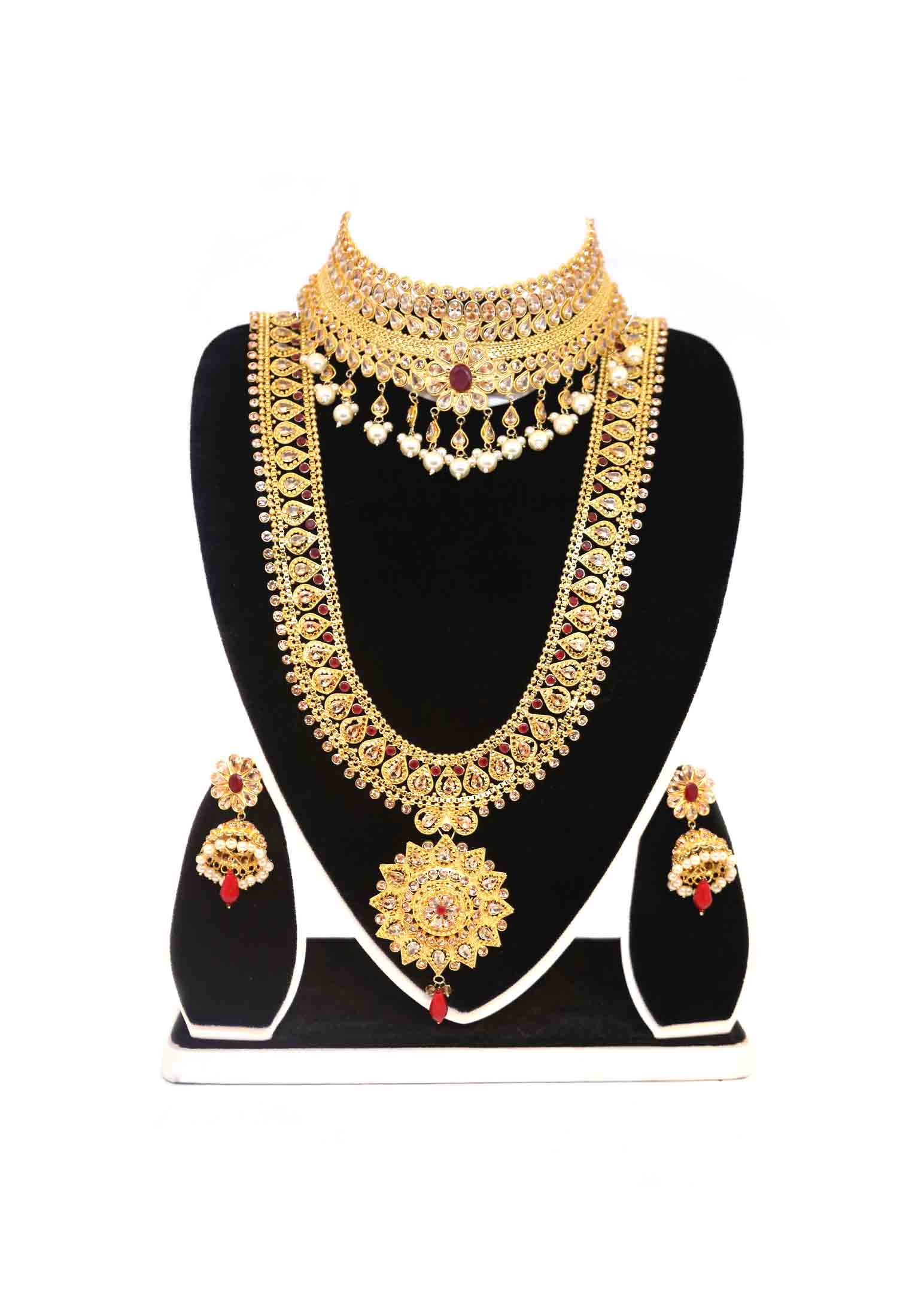 Gold Plated Kontho Set