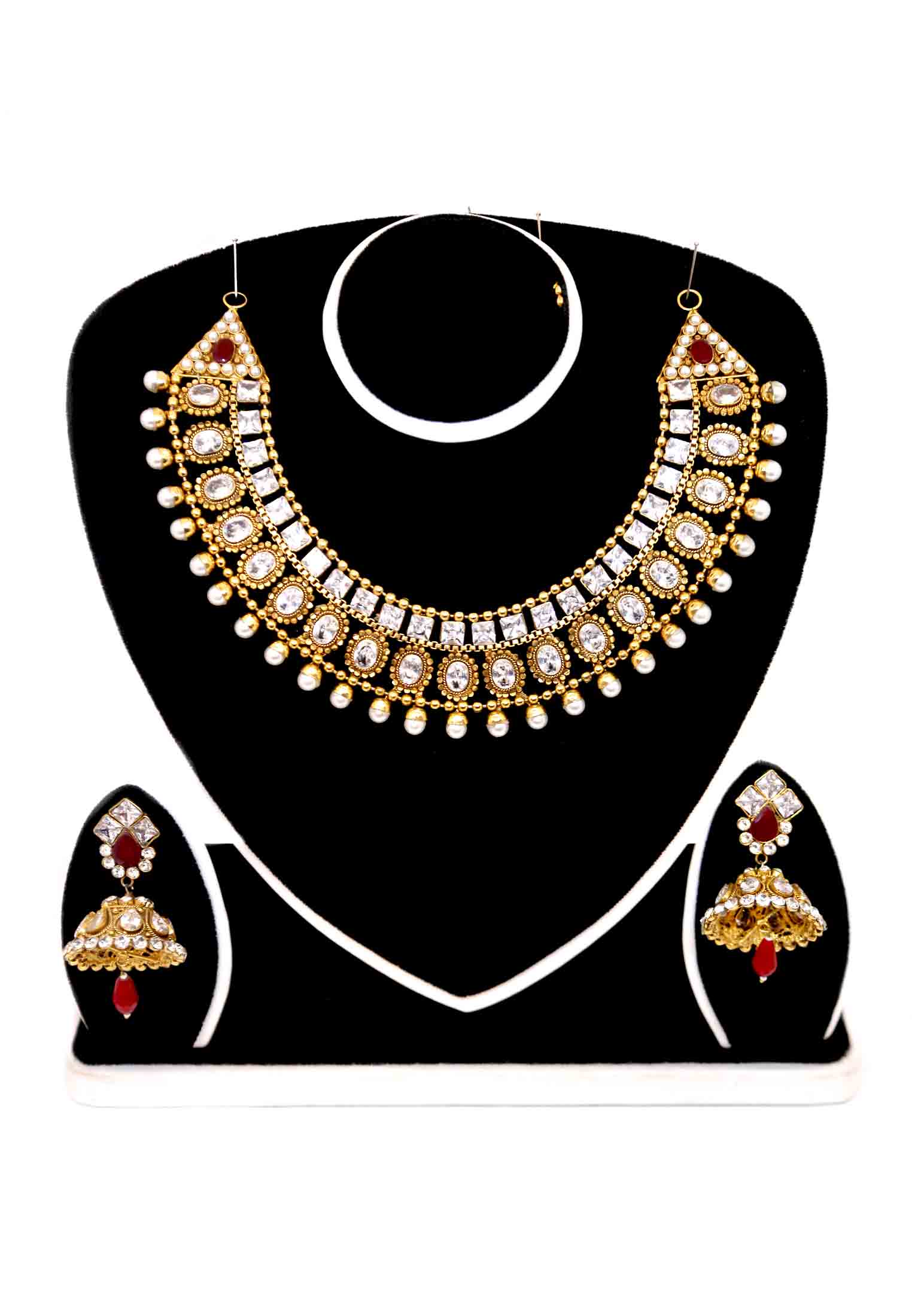 Gold Plated Necklace Set