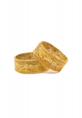 Gold Plated Bridal Bangles