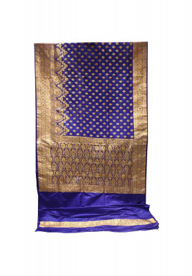 Royal Blue Indian Benarasi
