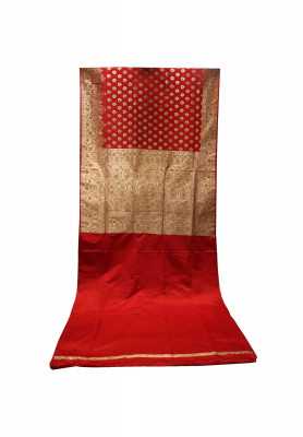 Traditional Red Indian Benarasi
