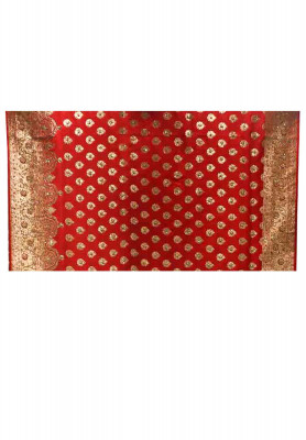 Traditional Red Indian Benarasi