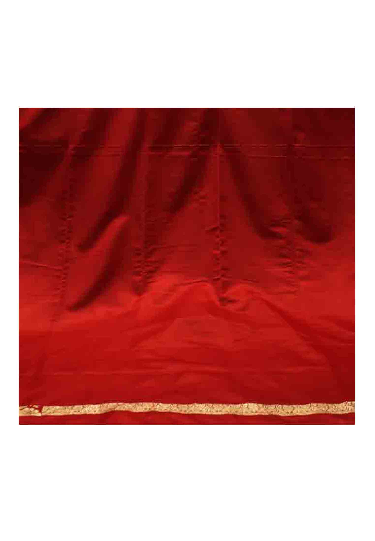 Traditional Maroon Indian Benarasi