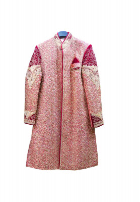 Indian Maroon Sherwani