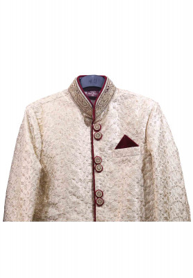 Golden Katan Sherwani
