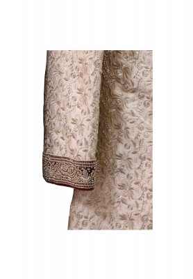 Golden Katan Sherwani