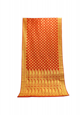Red Katan Benarasi