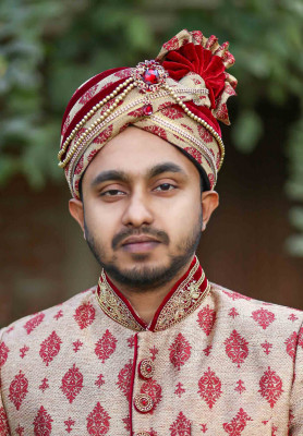 Maroon Color Sherwani for Rent