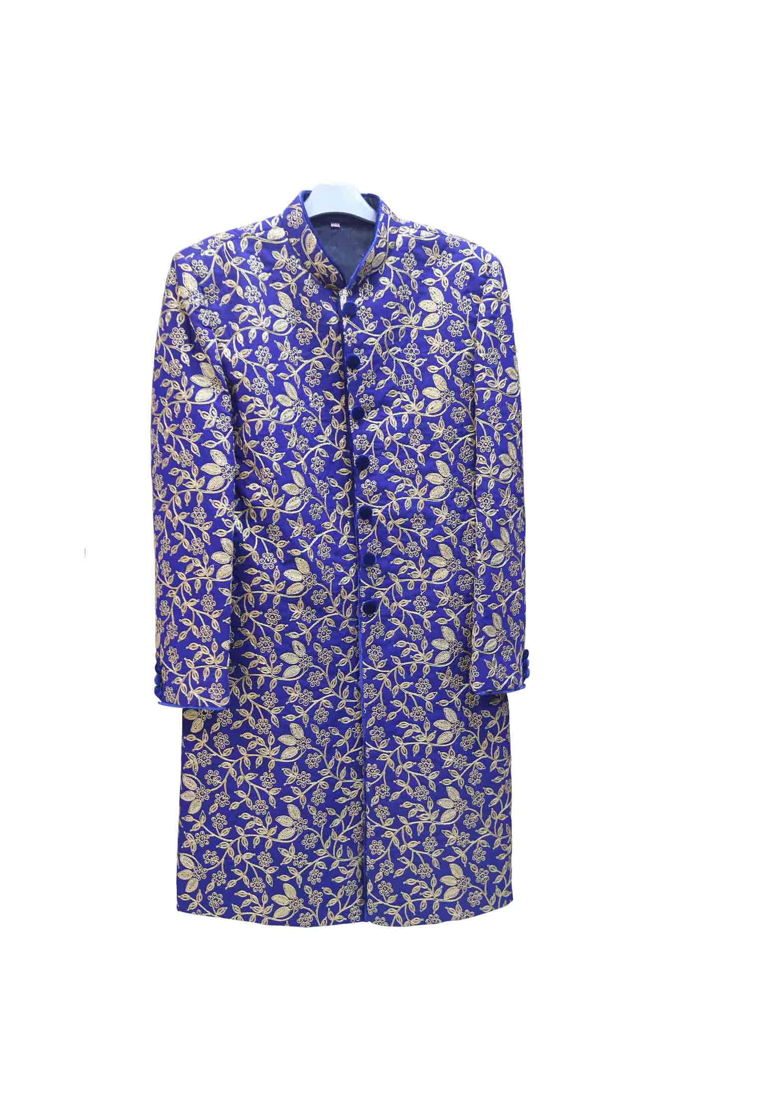 Indian Sherwani Made of Chicken Fabric