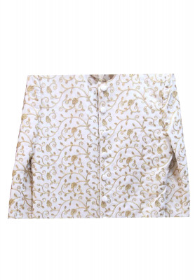 Indian Cream White Sherwani