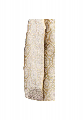 Deep Golden Katan Sherwani