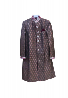 Copper Katan Sherwani