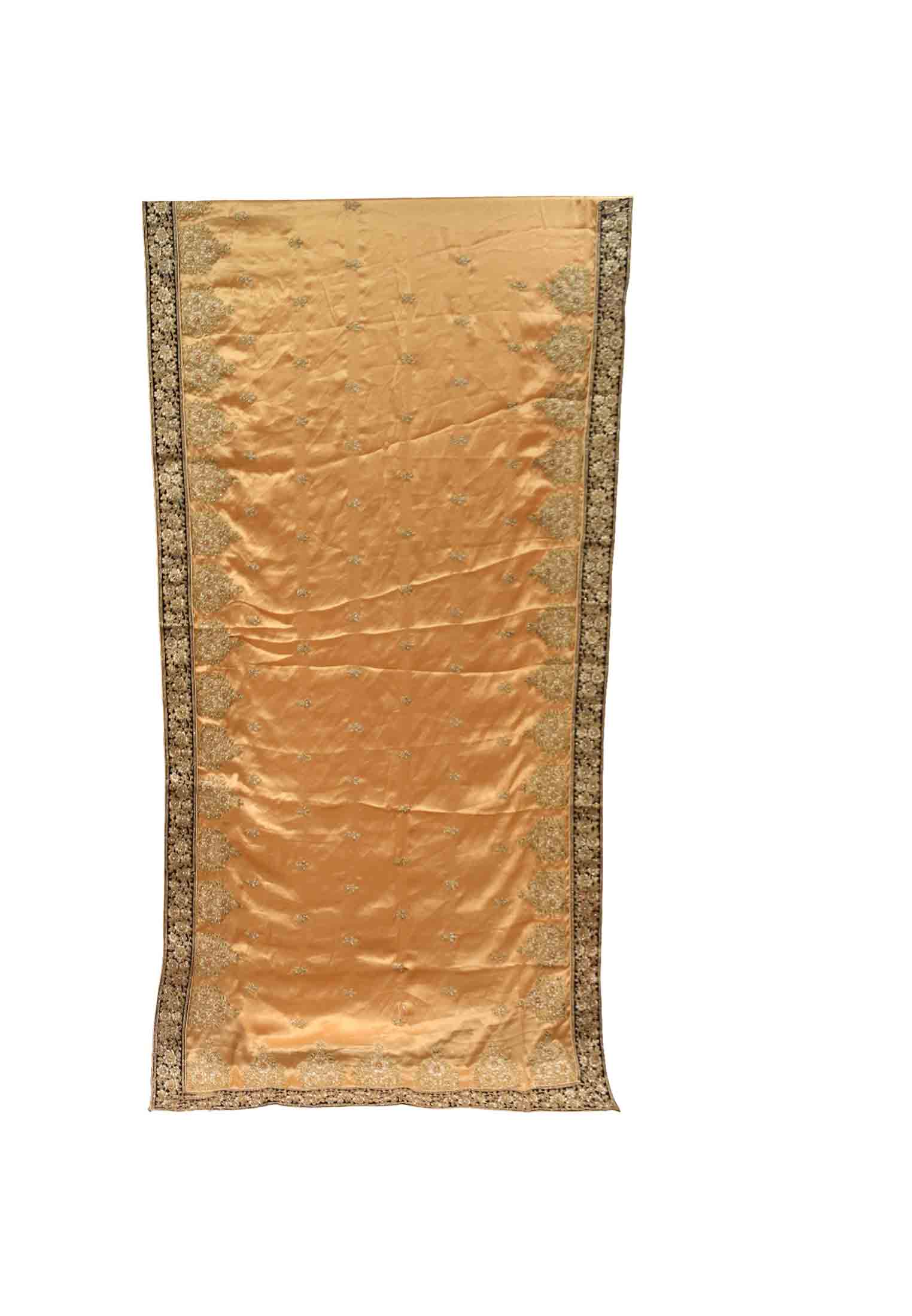 Golden Silk Saree