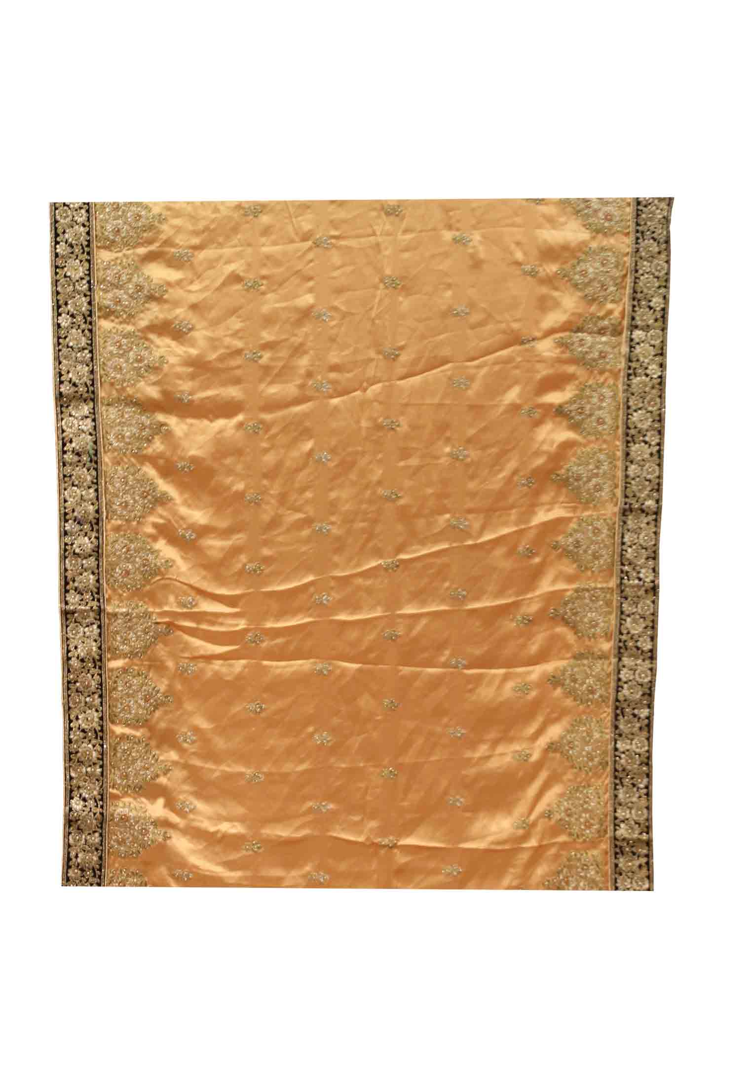 Golden Silk Saree