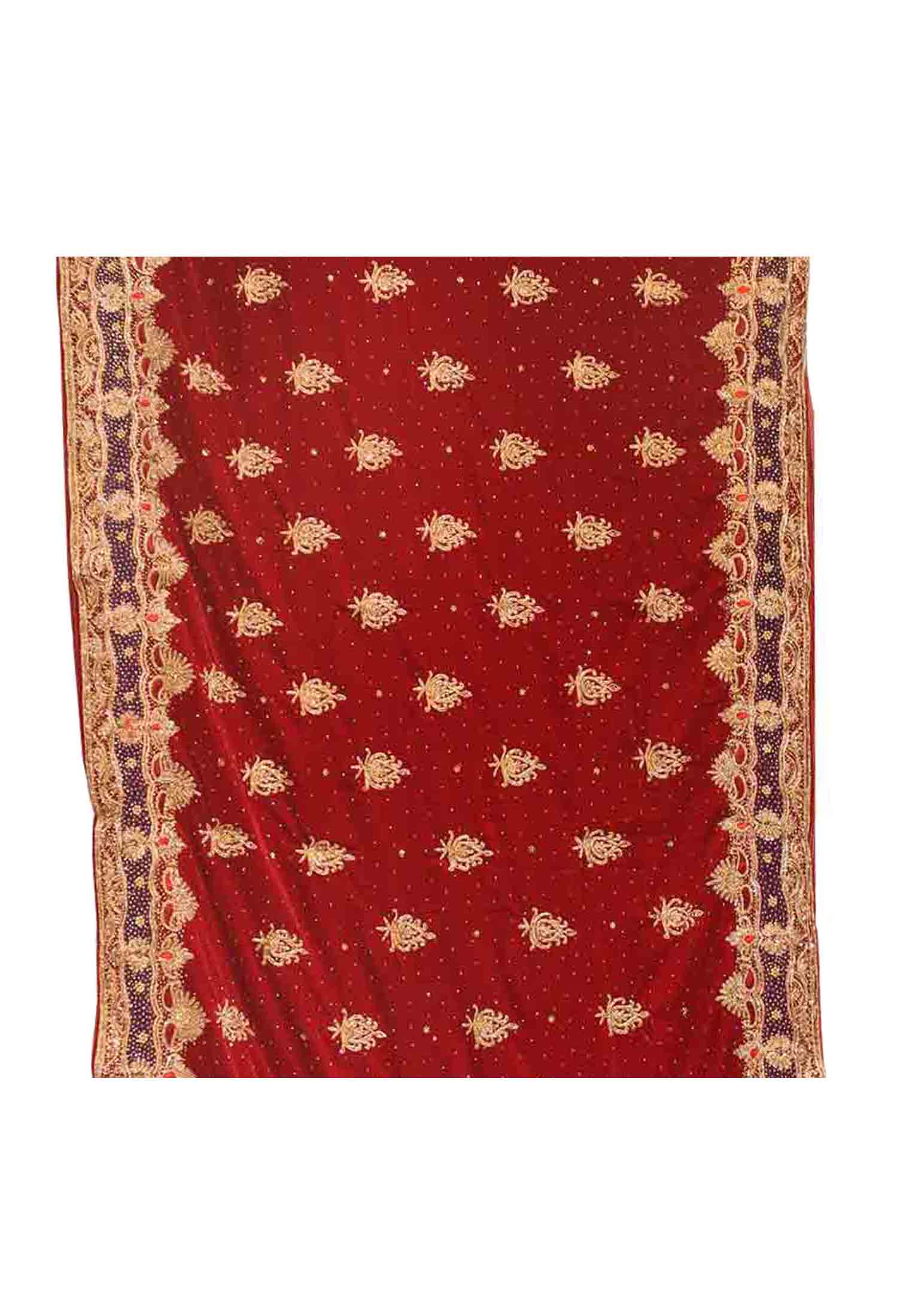 Premium Velvet Saree