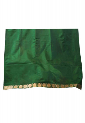 Magenta and Green Benarasi Saree