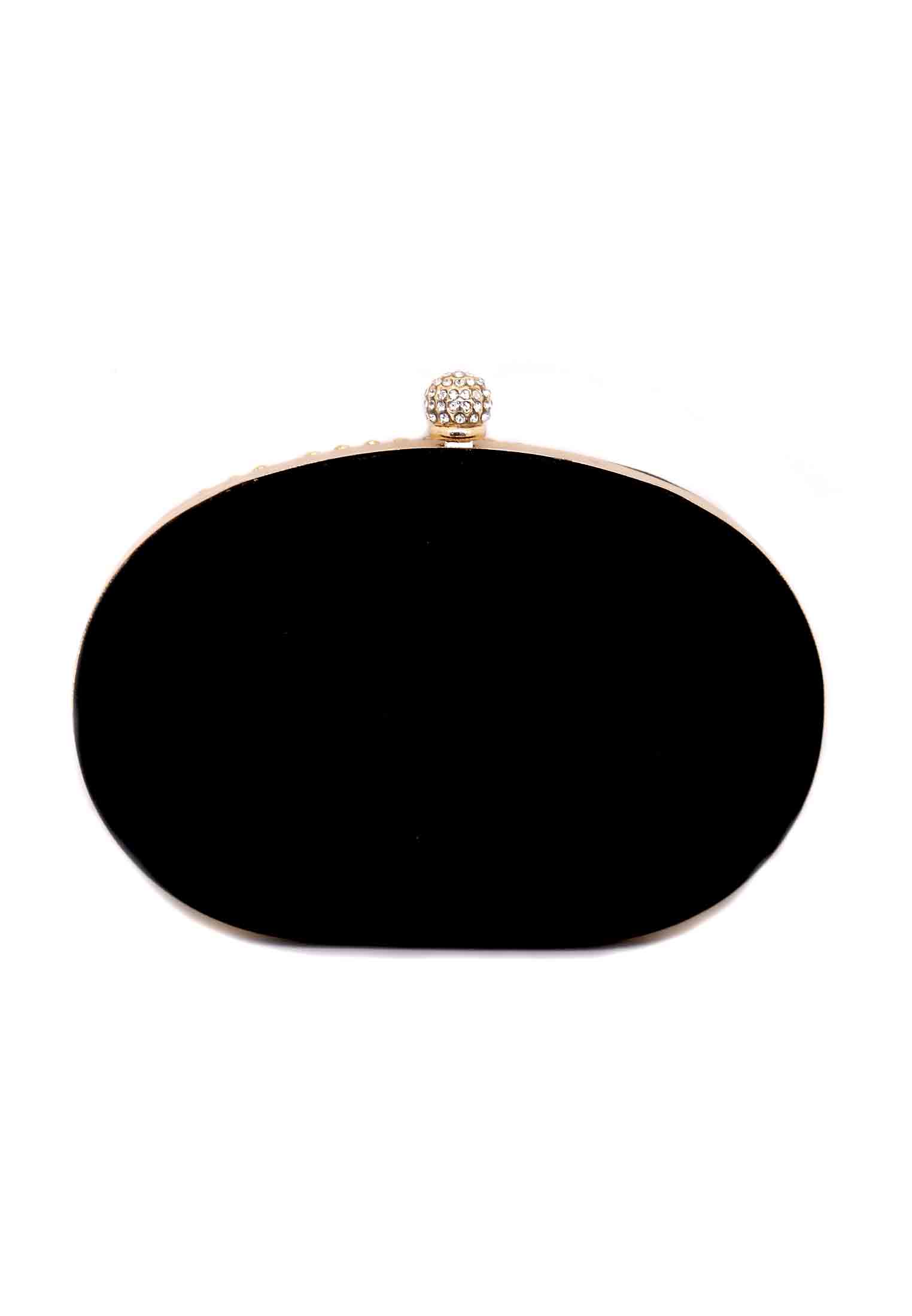 Black & Golden contrast Party Purse