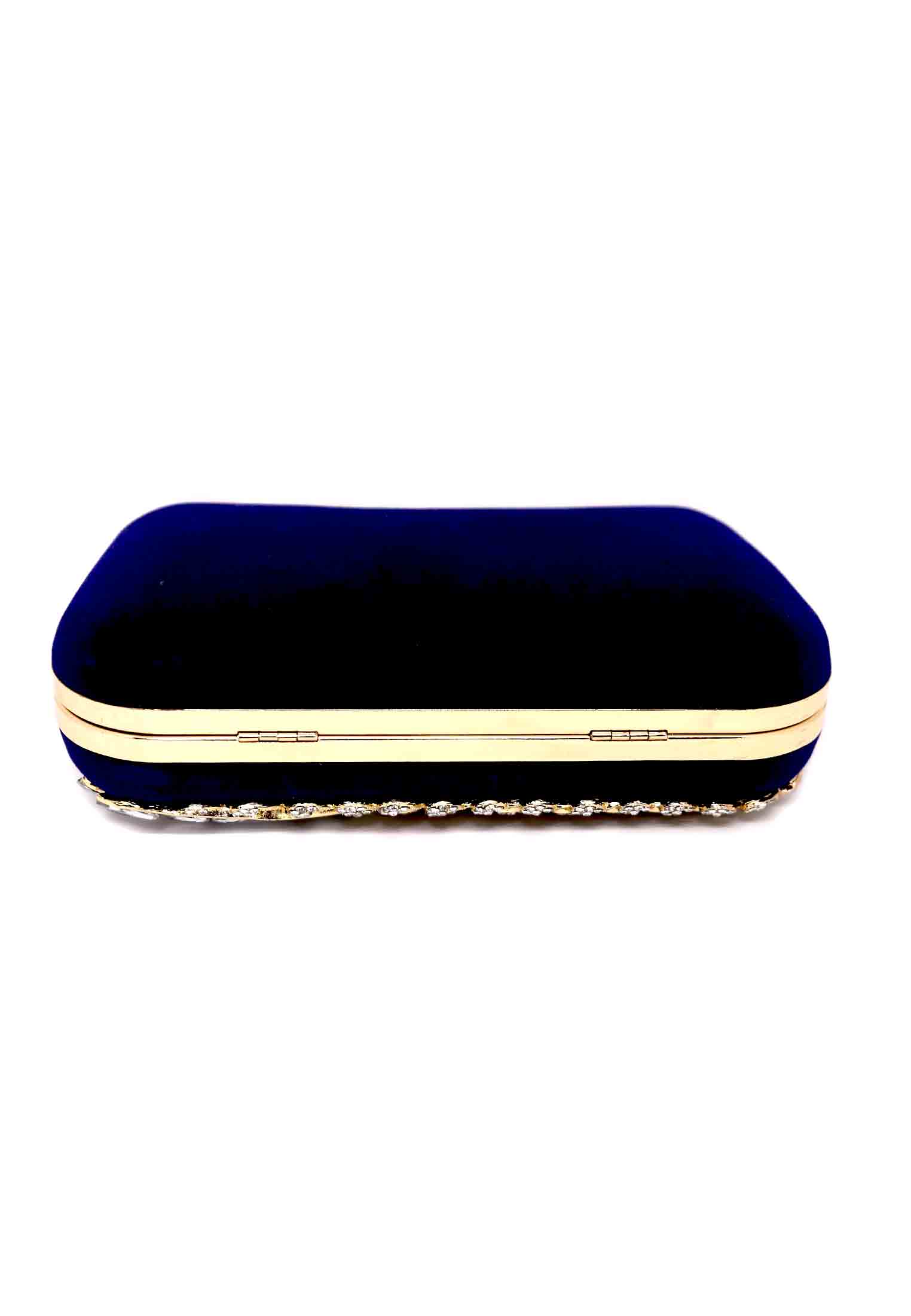 Unique design Blue color Party Purse