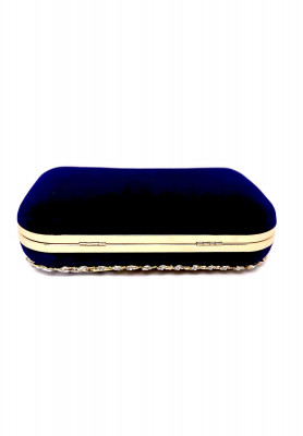 Unique design Blue color Party Purse
