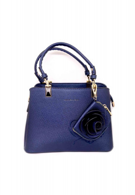 Floral design Blue Color Bag
