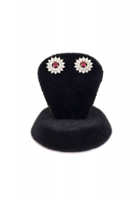 Floral Diamond Earrings